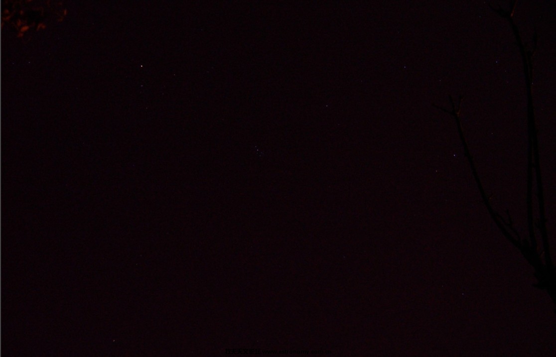 看到卯星团了！.