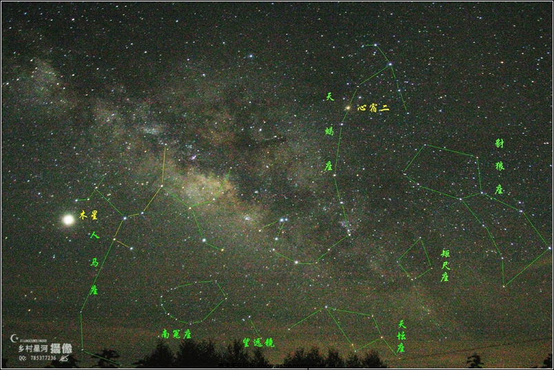 05、夏季南天银心星空