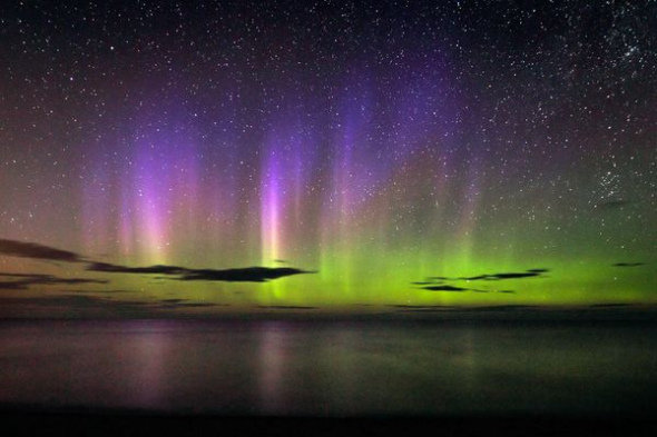 紫色迷雾(图片提供： Shawn Malone, LakeSuperiorPhoto.com)