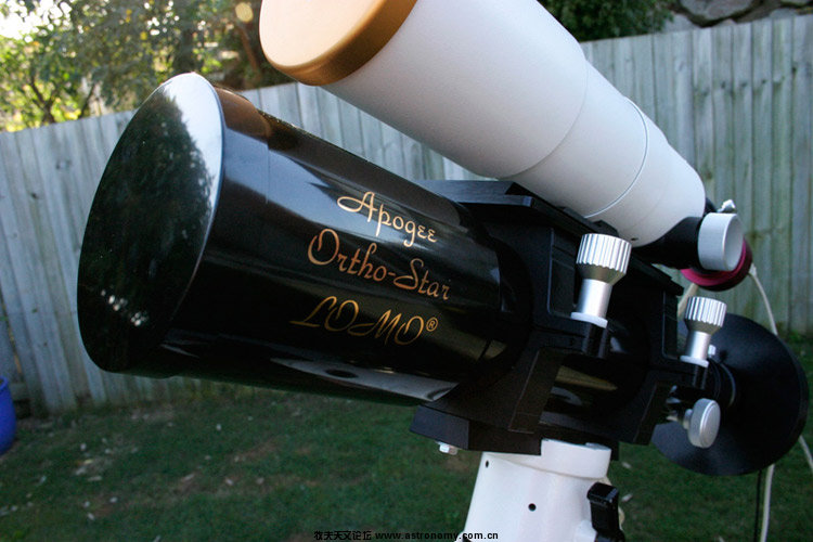 Apogee Ortho-Star Lomo 80mm F6 Triplet APO   William Optics Zenithstar 70ED guider.jpg