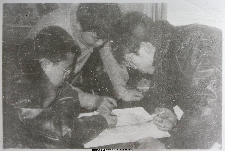 1992年冬画狮子座流星雨画观测 白石 刘辉 王江东.JPG