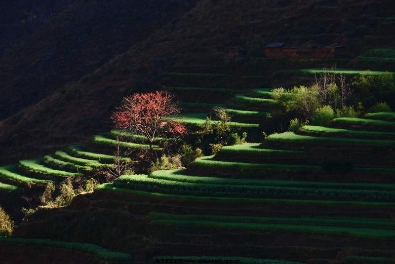 丽江石堡山