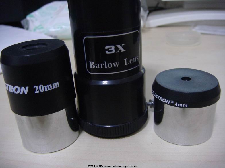 20mm，3xbarlow，4mm