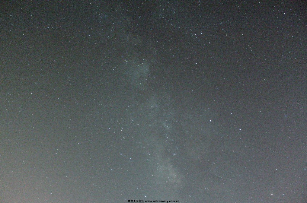 人马附近银河 ISO800 30秒