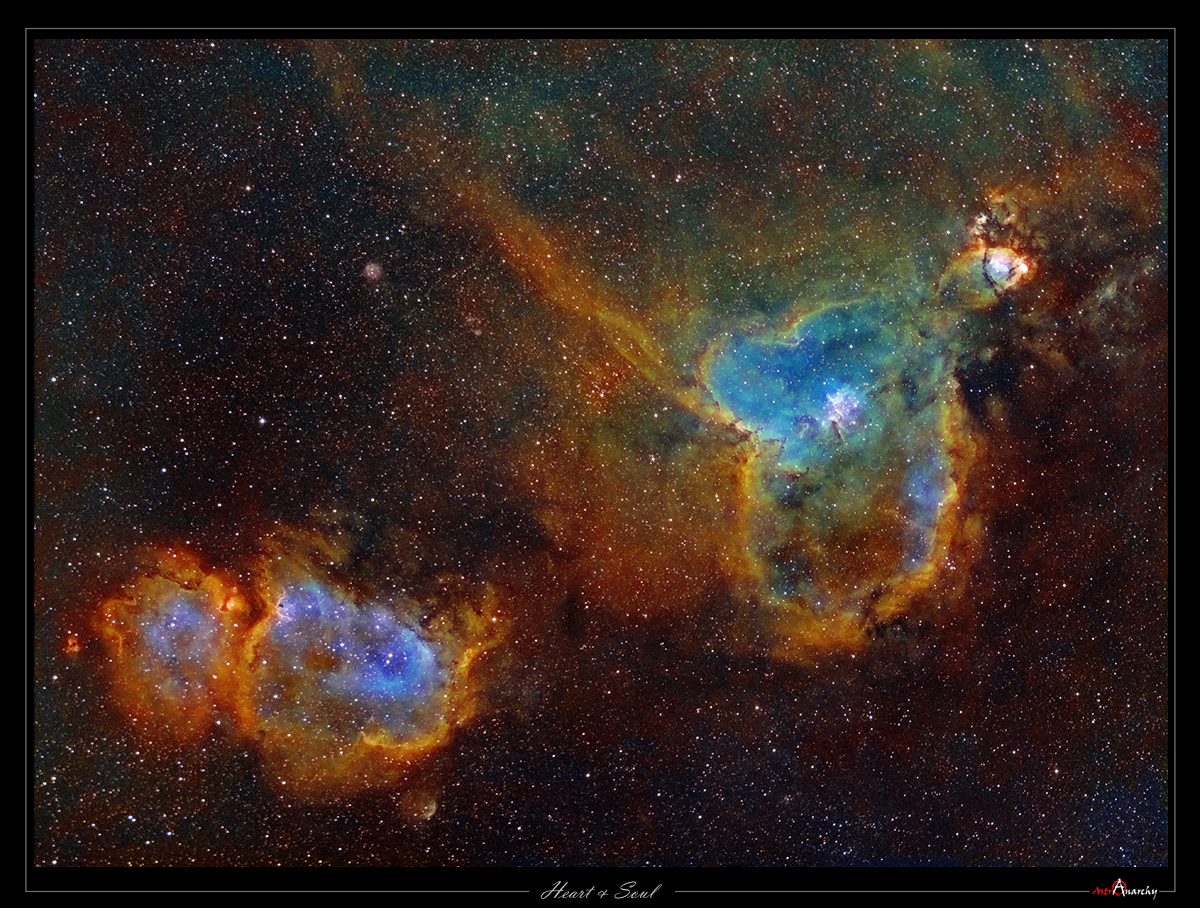 ic1805和ic1848   心脏星云及附近