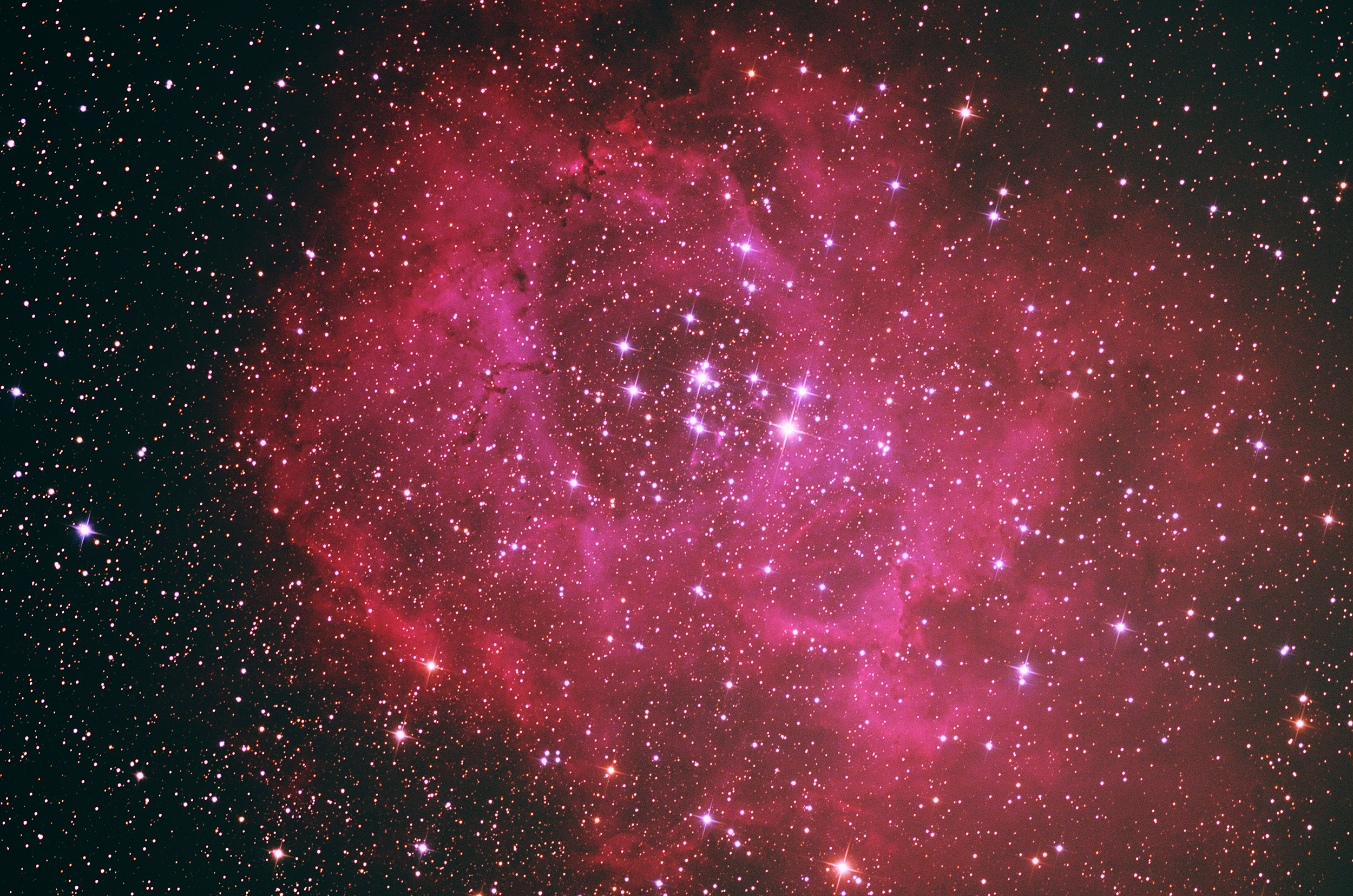 麒麟座玫瑰星云图片