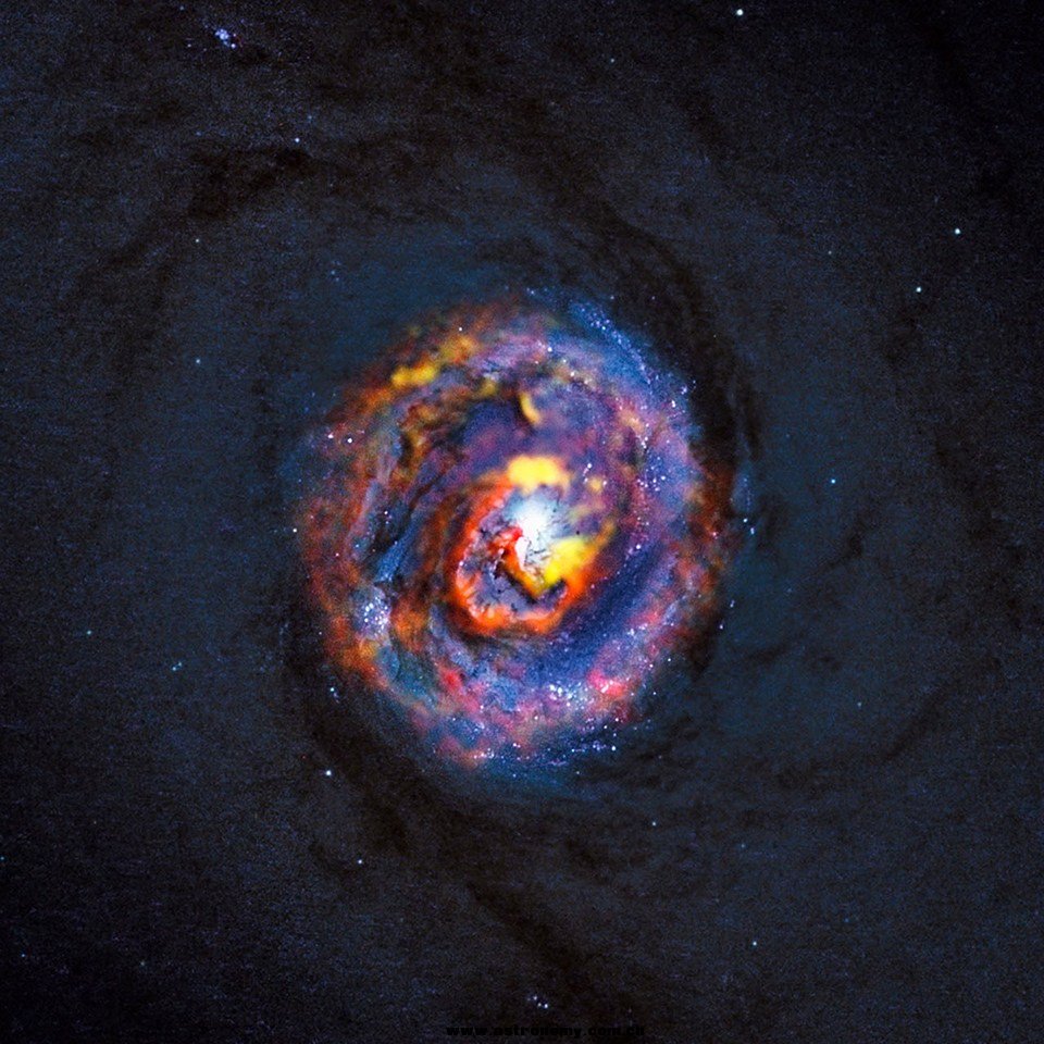 美国nasa近期公布的哈勃望远镜拍到的宇宙图片