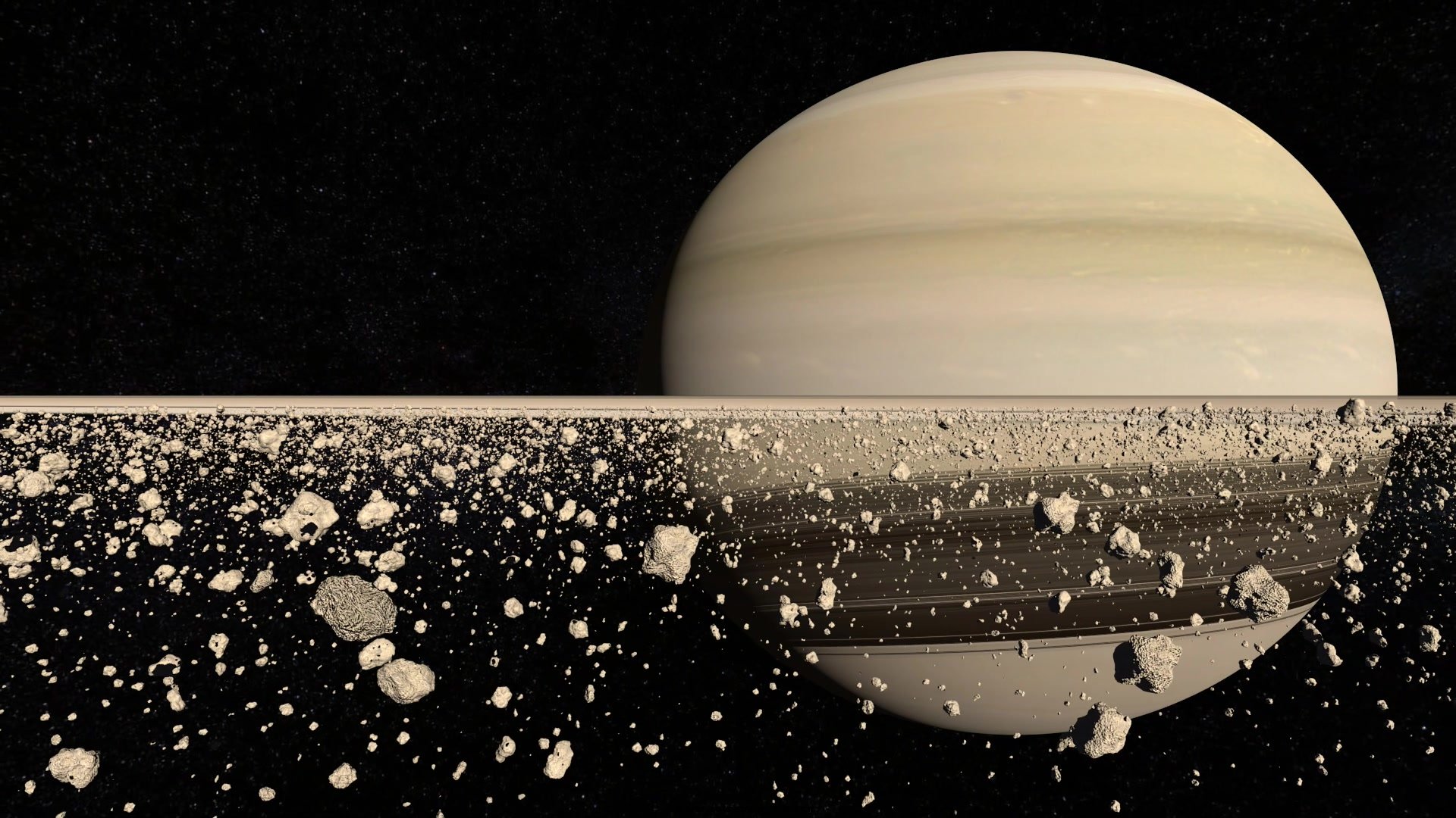 土星冲日2021图片