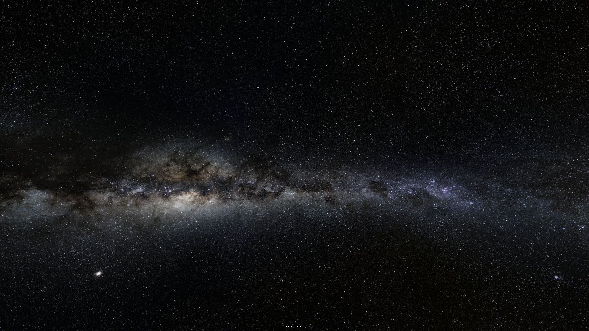 银河360度全景图
