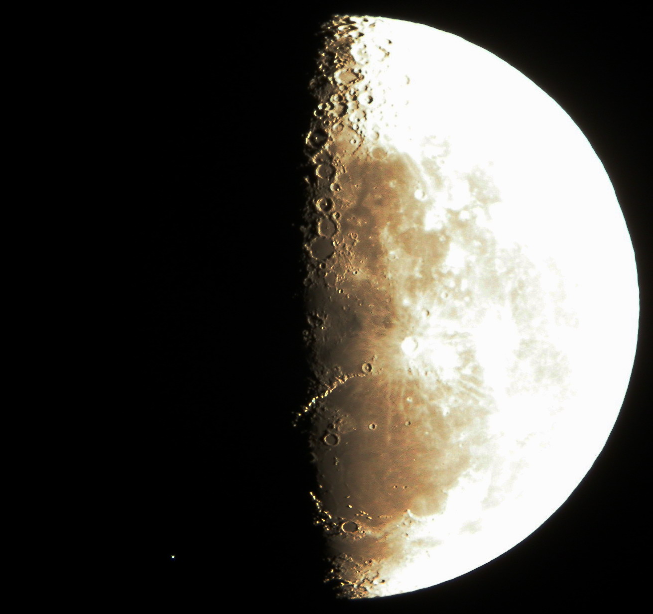 月掩星(角宿一)照片2006年01月22日